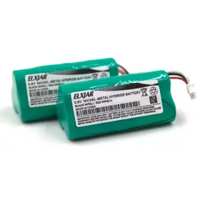 Elxjar 723508476213 2-pack 3.6v 800mah Replacement Battery Compatible With Motorola Symbol Ls-4