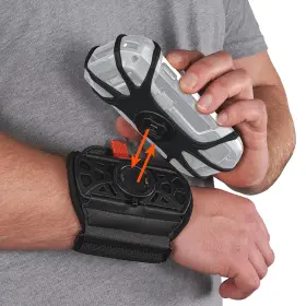 19143 Ergodyne Squids 5545 Armband Wristband Scanner Mount Adjustable To Fit Phones