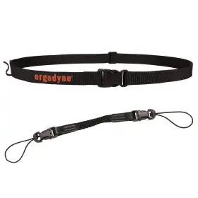 3135 Ergodyne 720476191681 Squids Barcode Scanner Belt With Hook And Strap Large Black