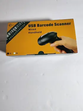 261-00301-04 Esky Usb Ccd Barcode Scanner E Sky -w/box And Instructions Vg B2
