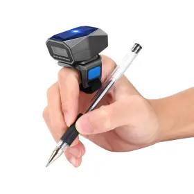 Eyoyo B08fj616t9 Upgraded 2d Ring Barcode Scanner Usb Wired 2.4g Wireless Bluetooth Mini