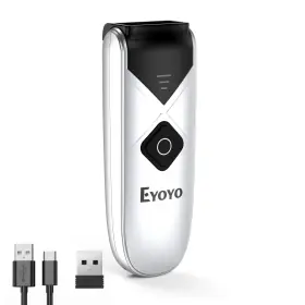 B0cbdq8slj Eyoyo Bluetooth 2d&1d Barcode Scanner Portable Wireless Mini But Powerful Barco