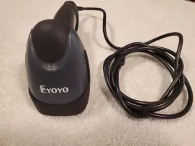 Ey-001 Eyoyo Qr Barcode Scanner Wired Handheld 2d Usb Reader - Tested/works