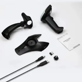 Ey-011 Eyoyo Handsfree 2d Barcode Scanner Qr Bar Code Pc Reader With Stand For Phone