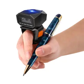 Ey-016z Eyoyo 1d 2d Qr Code Finger Ring Scanner Wireless Wearable Barcode For Pc