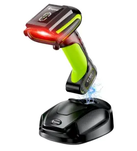 Ey-041 Eyoyo Wireless Barcode Scanner Waterproof Bluetooth 2d Qr Pc Mac Android Iphone