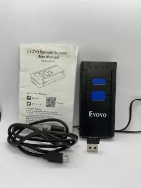 Ey-2877 Eyoyo Wireless Barcode Scanner Mini Reader 1d - A0824a