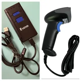 Ey-h3l Eyoyo Lot 2 1d Usb Barcode Scanner Wired Handheld Laser Bar Code Reader