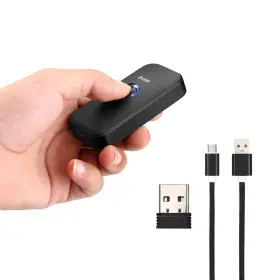 Itbm0349fba Eyoyo Mini Bluetooth 2d Barcode Scanner 3-in-1 Usb Wired/2.4g Wireless/bluet