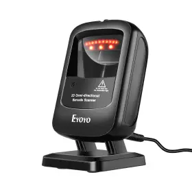 Ityh0360fba Eyoyo 1d 2d Desktop Barcode Scanner Omnidirectional Hands-free Usb Wired R