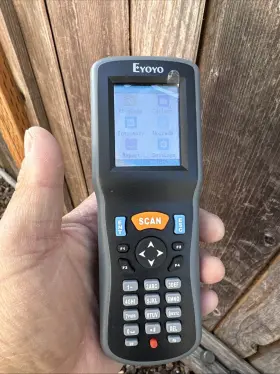 Pdt6000 Eyoyo Wireless Barcode Scanner Inventory Counter 2.2 Inch Tft Color Lcd Screen