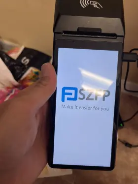 Fp7900 Fjszfp Android Pos Terminal With 6 Inch Screen And Thermal Printer #2
