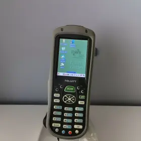 30307-002838e Follett Panther Dolphin 7600 Adaptus 5.0 Handheld Barcode Scanner Tested Working