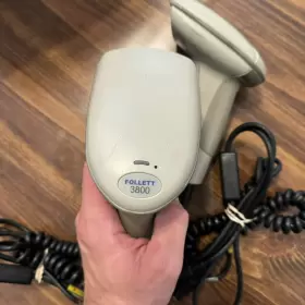 It-3800 Follett Lot Of 2 Handheld It 3800 Usb Barcode Scanner Sticky Rubber #2