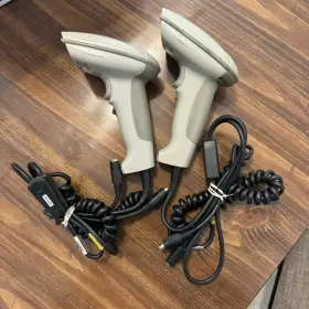 It-3800 Follett Lot Of 2 Handheld It 3800 Usb Barcode Scanner Sticky Rubber