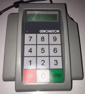 5856-s Genovation Mini Terminal Barcode Scanner Model Version 6.15