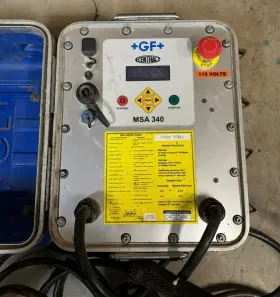 Msa-340 Gf Electrofusion Processor With Barcode Scanner