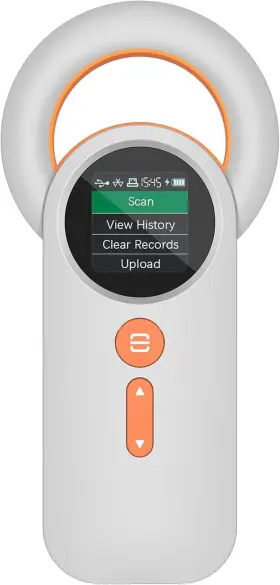 Great. 445041071030 Pet Microchip Scanner Rechargeable Rfid Emid Micro Chip Reader 2.4ghz W