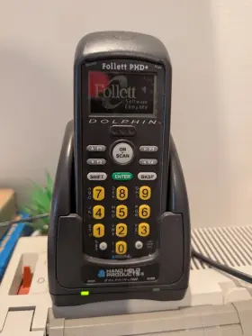 90051080 Hand Held Products Dolphin 7200 Pocket Size Laser Scanner Hhp 36 Key