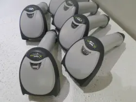 30204-0129s Hhp Lot Of 6 Hand Held Products Wired Barcode Scanners #3