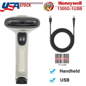 1300g-1usb Honeywell Hyperion 1d Handheld Barcode Scanner Reader With Usb Cable