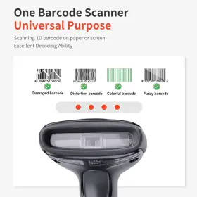 1300g-2usb Honeywell 1300g-2us Hyperion 1300g Handheld Barcode Scanner Kit Code Reader Usa #2