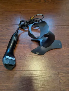 1400g2d-2usb-1-n Honeywell Voyager 1400g Barcode Scanner With Stand And Usb Cable 2d