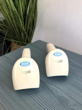 1900-xenon Honeywell Lot Of 2x Xenon Healthcare Barcode Scanners/no Cables