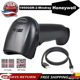 1950gsr-2-mindray Honeywell Xenon Image Reader 1d 2d Bar Code W Usb Cable