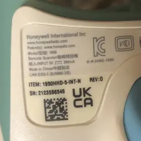 1950hhd5n Honeywell Lot Of 3 Healthcare Barcode Scanners 2 1950 1 Voyager Ms9548 #3