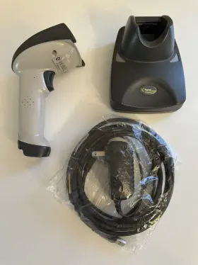 3820sr0c0be Honeywell Wireless Barcode Scanner With 2020-5 Base Cradle And Cable