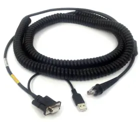 42206480-01e Honeywell Rs232 3800 Barcode Scanner Cable Genuine Oem