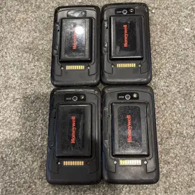 70e-l00-c111se Honeywell Lot Of 4 Dolphin 70e Rf Handheld Terminal Black Barcode Scanner #2