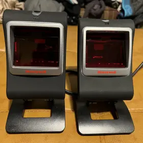 7580g-2-n Honeywell Lot Of 2 Gensis Barcode Scanner With One Usb Cable