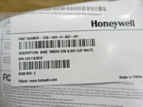 Ccb-u00-h-bat-int Honeywell 1962hc Scanner Base - Sealed New #3