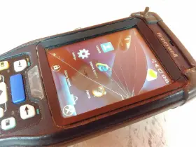 Ck75aa6mn00w1400 Honeywell Cracked Ck75 Barcode Scanner Mobile Computer As-is #3