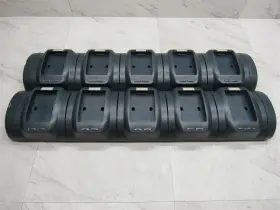 Cm-602-1 Honeywell 2 Lot - Vocollect Five Bay Battery Charger Talkman T2 Series