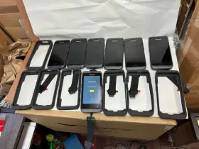 Ct40-l0n-1nc110f Honeywell Lot Of 7x Dolphin Ct40 Mobile Handheld Computer Scanner Lots Extras