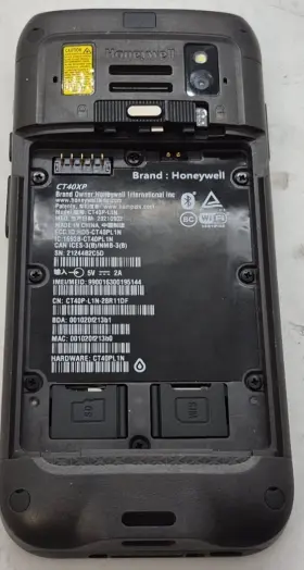 Ct40p-l1n Honeywell Mobile Computer Barcode Scanner No Battery #3