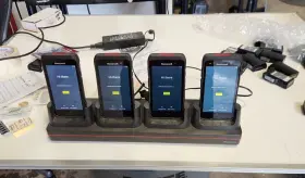 Ct45-l0n-27d100g Honeywell Lot Of 4ct45-l0n And Charger With Ac. Pic Is What Your Getting #2