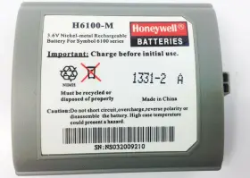H6100-m Honeywell Batteries 3.6 V Nickel-metal Symbol 6100 Series 1331-2 A