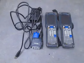 Ck75aa6ec00w1400 Honeywell Intermec Lot Of 2 Ck75 Scanners As Is