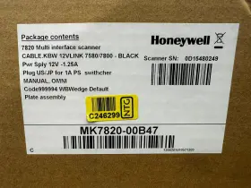 Mk7820-00b47 Honeywell Omnidirectional Metrologic Laser Scanner Kit 1 800 Slps #2