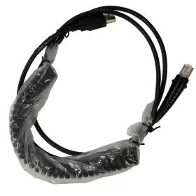 Vso-1617 Honeywell Coiled Usb-a To Modular Rj Barcode Scanner Cable