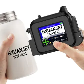 Hxuanjet 768771276979 Mini127 Portable Handheld Inkjet Printer Mini With 2.4 Inch