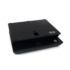 4783869 Ibm Lot Of 2 Pos Cash Register Drawer Till Money Tray With Key B