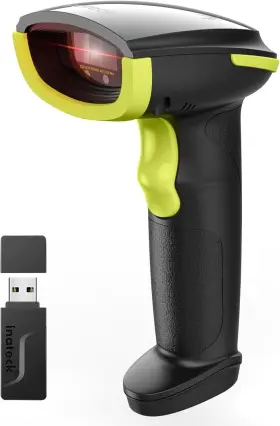 Bcst-21-ai Inateck Green 1d Barcode Scanner Bluetooth Handheld Ai Wireless With App Sdk