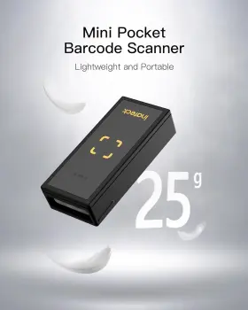 Bcst-46 Inateck Mini 1d 2d Qr Barcode Scanner Bluetooth Laser Wireless 2.4ghz With App Sdk #2