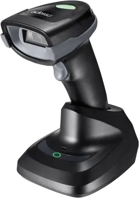 Inc 445012638675 Nuscan 3000 Wireless 2d Barcode Scanner With 3-mode Bluetooth/2.4ghz/usb - Han