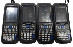 1000cp01sx1 Intermac Lot Of 4x Intermec Cn70e Barcode Scanner With Batteries